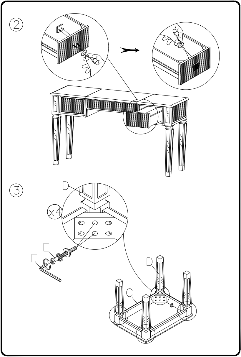 ASHLEY B410122 Youth Lonnix Vanity - fig 1