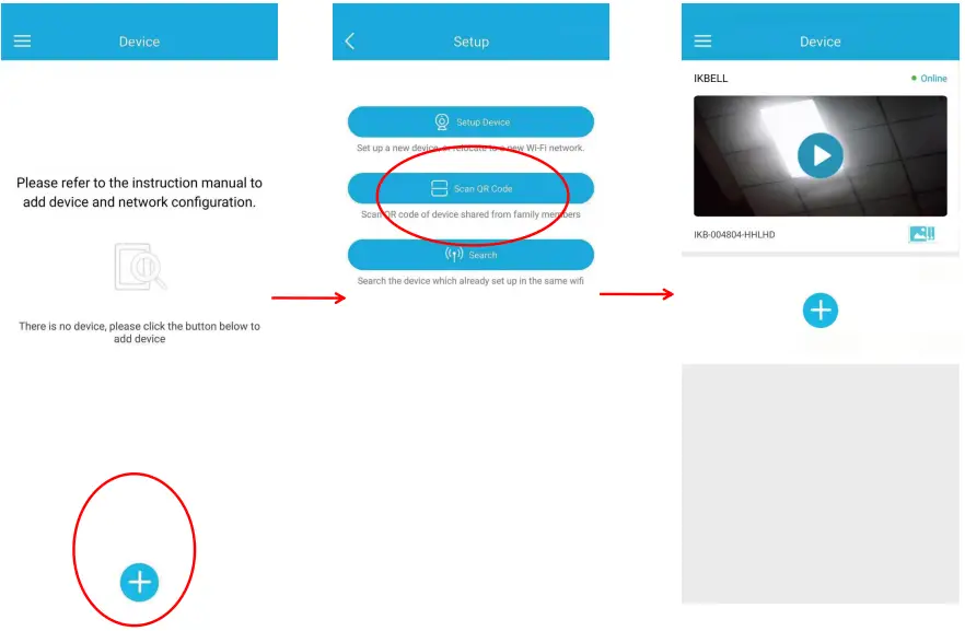 How to add device in APP