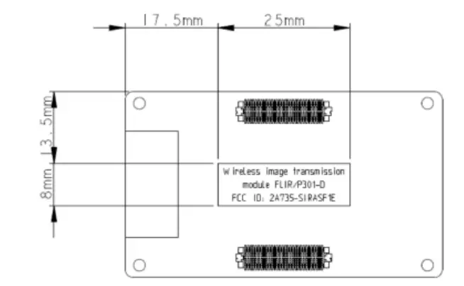 Coretronic Robotics FLIR P301-D Wireless Image Transmission Module - Figure 1