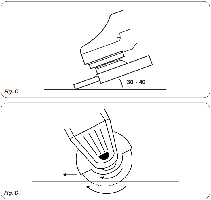 FERM AGM1110P Angle Grinder - FIG 1