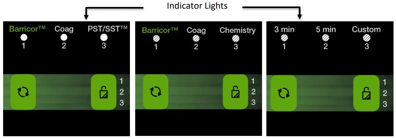 Drucker Diagnostics Dash Apex 6 Place Compact Stat Centrifuge - LED indicator