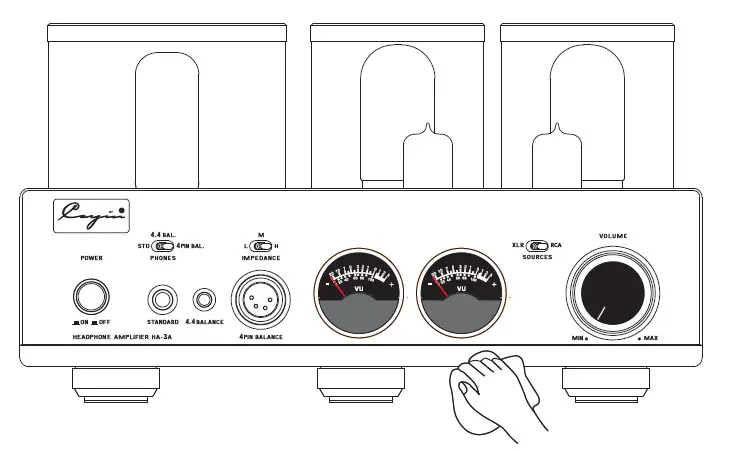 Cayin HA-3A Headphone Amplifier (1)