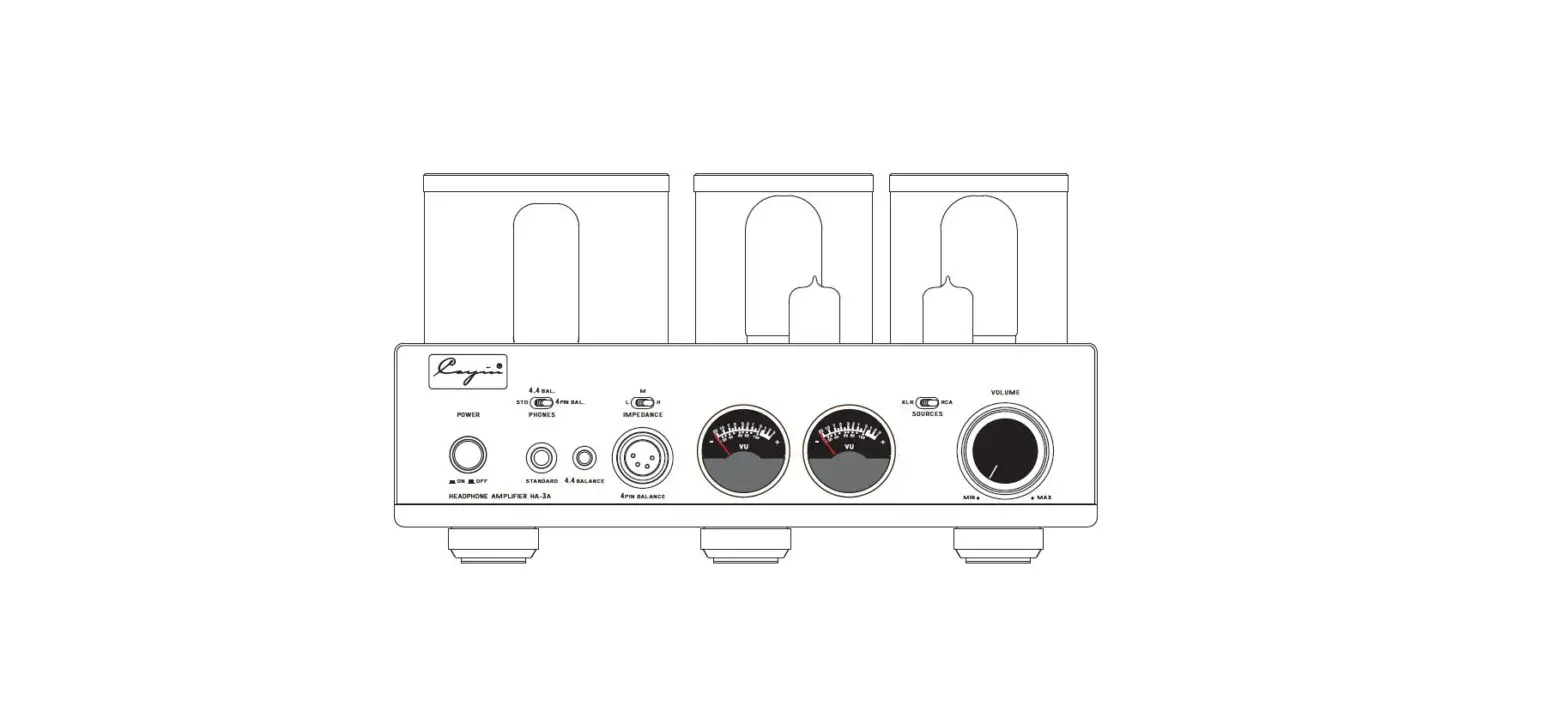 Cayin Ha-3a Headphone Amplifier User Manual Cayin Ha-3a Headphone Amplifier User Manual
