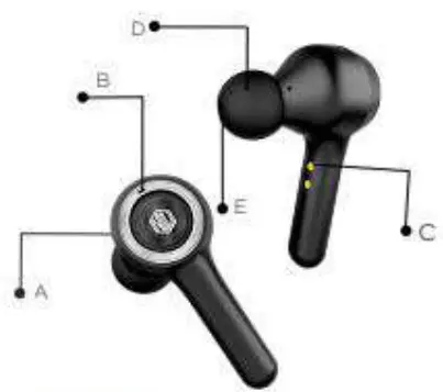 RUSH NU503 True Wireless Earphone - yearphone