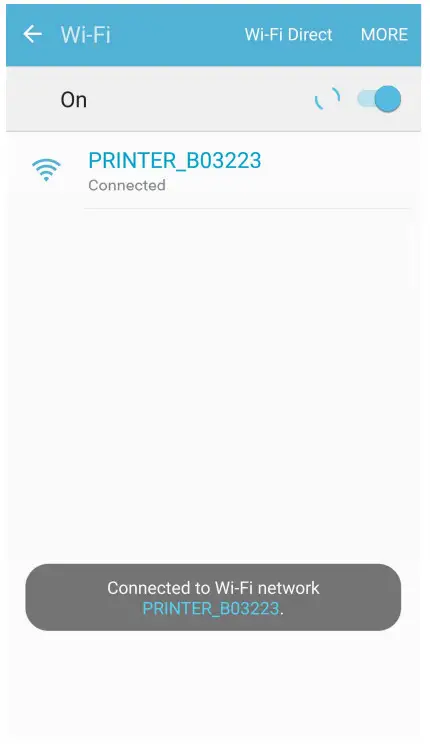 SATO PV3 Mobile Printer - communication