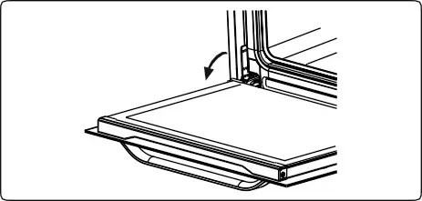 omega OBO61PXTGG 60cm Pyrolytic Oven- Oven Door