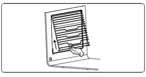 omega OBO61PXTGG 60cm Pyrolytic Oven- rack as shown
