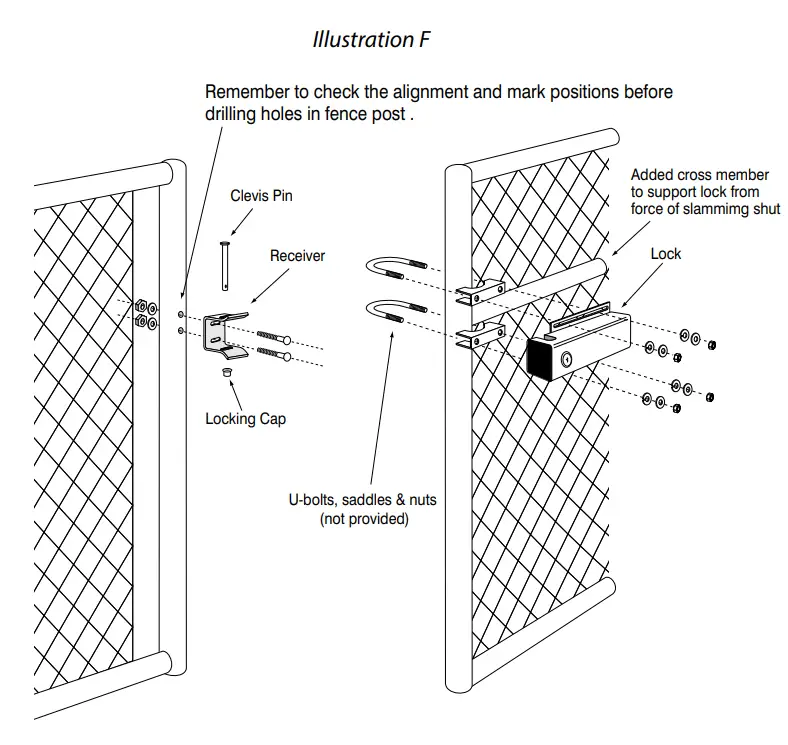 MIGHTY MULE FM143-SL Automatic Gate Lock - Illustration7