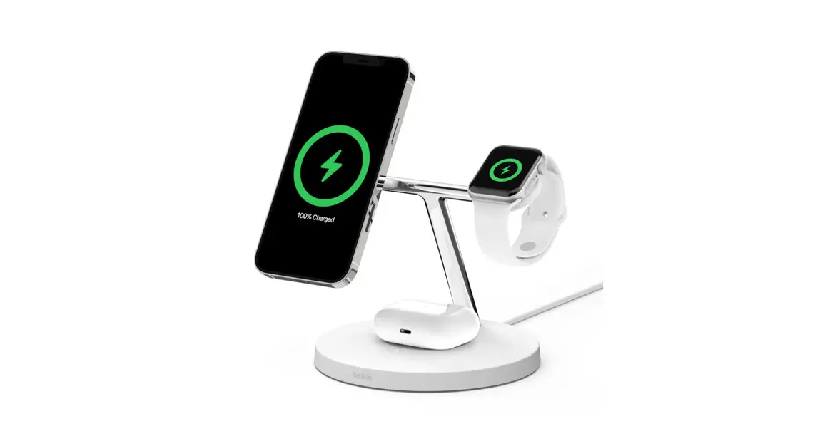 Belkin Wiz009 3-in-1 Wireless Magsafe Charger User Guide