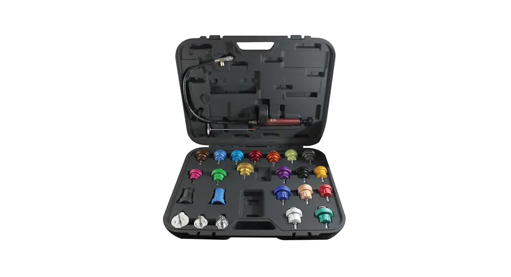 Atd-3302 25 Piece Master Cooling System Pressure Test Kit Owner's Manual Atd-3302 25 Piece Master Cooling System Pressure Test Kit Owner's Manual