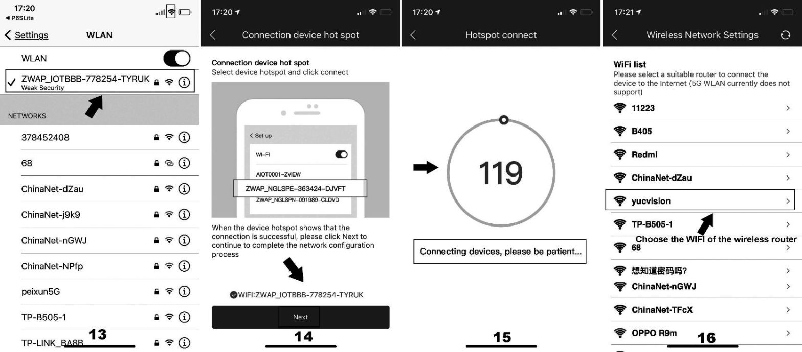 yucvision P07Z35LW4T30 Tracking PTZ IP Camera - Mobile phone APP (P6sLite) installation and login 4