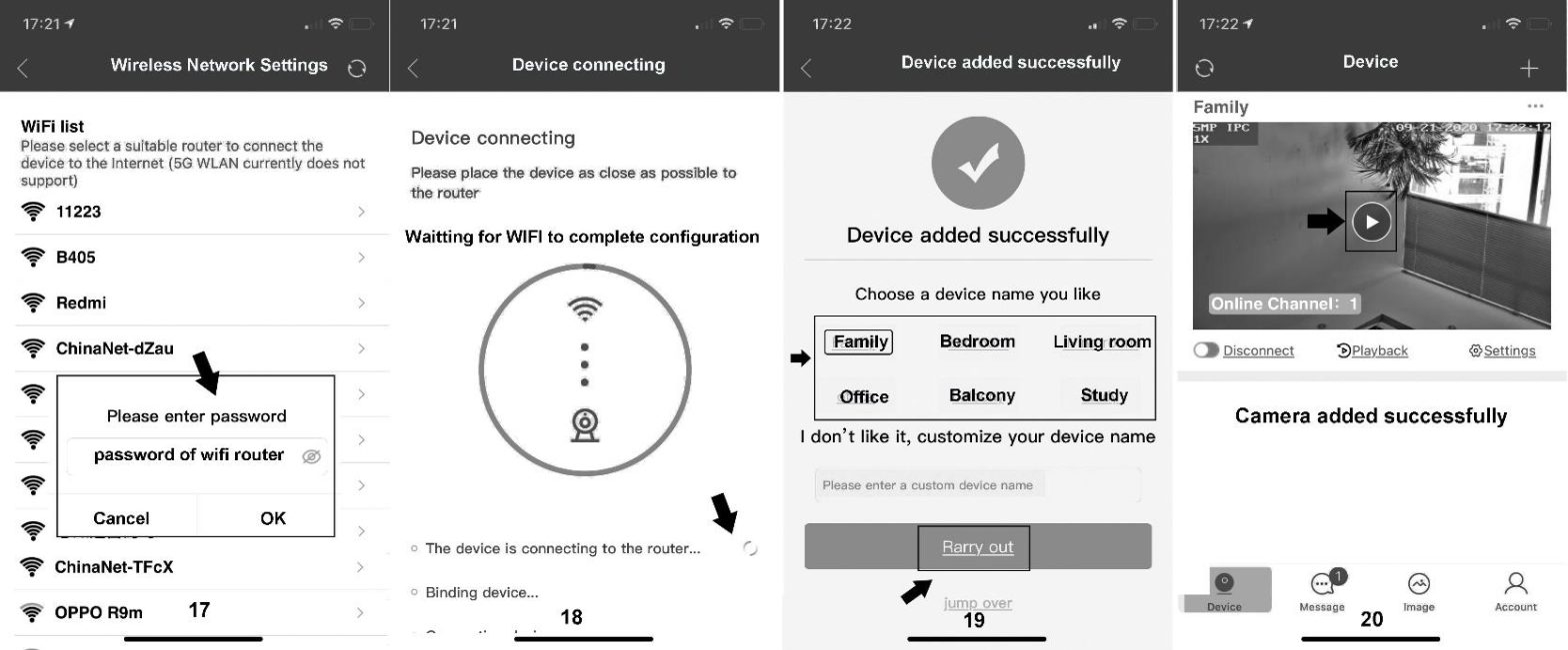 yucvision P07Z35LW4T30 Tracking PTZ IP Camera - Mobile phone APP (P6sLite) installation and login 5