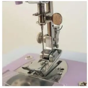 amazonbasics B085CY1MP9 Portable Midi Household 12 Stitvh Sewing Machine - Changing the Needle 2