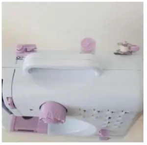 amazonbasics B085CY1MP9 Portable Midi Household 12 Stitvh Sewing Machine - Wind the Bobbin 4