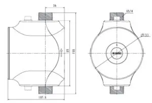HEATIT HIP 24-12B Smart Instant Hot Water Recirculating System - method