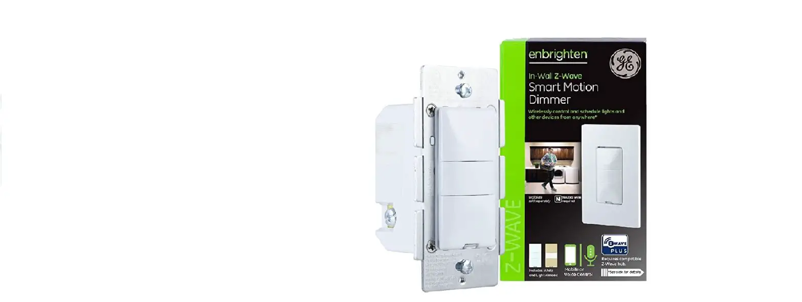 Push Compatible Z-wave Knob Smart Dimmer