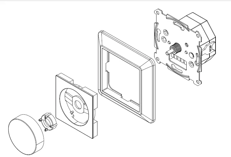 Push Compatible Z-Wave Knob Smart Dimmer-figure6