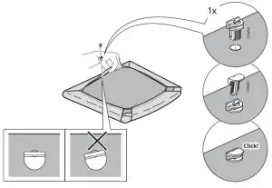 IKEA EKEDALEN Stol Hrast Orrsta Svetlo Siva- Orrsta Sve