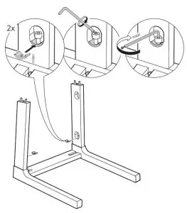 IKEA EKEDALEN Stol Hrast Orrsta Svetlo Siva- Orrsta Svetlo SivaA