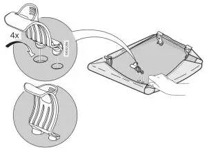 IKEA EKEDALEN Stol Hrast Orrsta Svetlo Siva- Orrsta Svetlo SivaJ