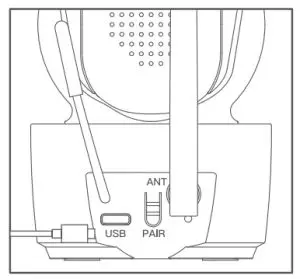 Victure BM50 Video Baby Monitor - Power supply