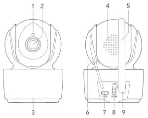 Victure BM50 Video Baby Monitor - baby monitor