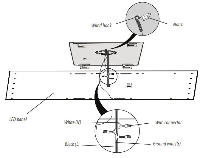 artika FLP14 C MKC Skylight Ultra Thin LED Panel - IPlace the LED