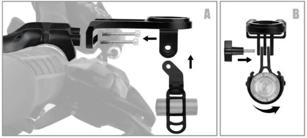 iiglo IIBEPGOPRO5 Multi-Purpose Bike Mount - figure 3