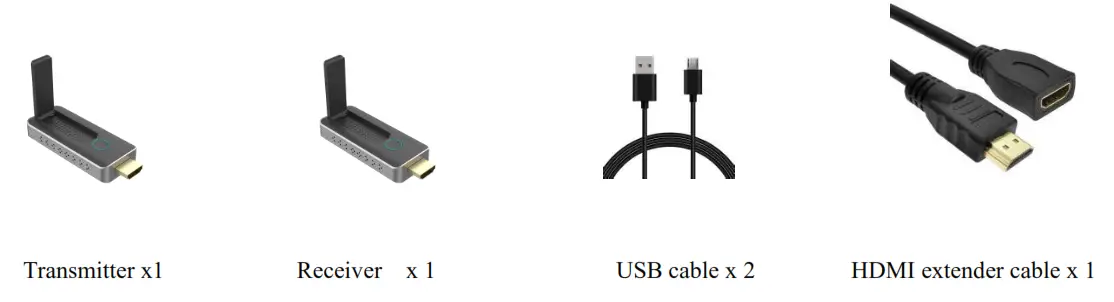 Tevii Technology G102RX SmartShare Mini Wireless Presentation and Collaboration - Package Included