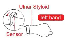 SKYRING ST-W102PRO Social Distancing Smart Bracelet Instructions - How to wear it