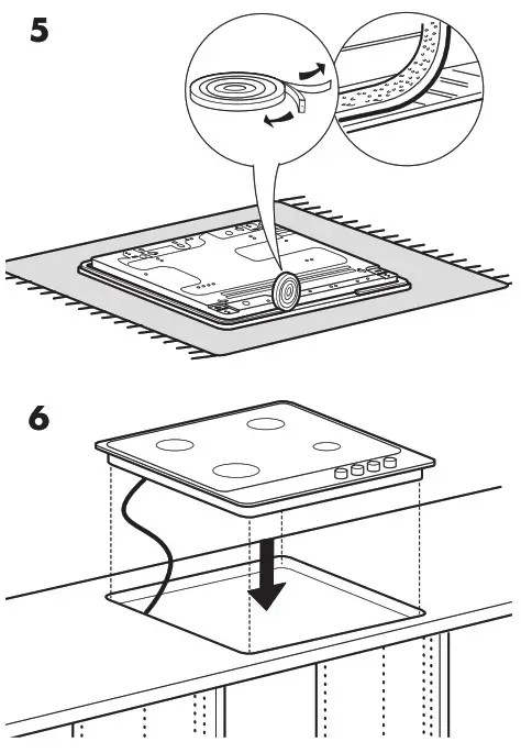 IKEA 002 780 74 SMÅKOKA Gas Hob Stainless Steel - Overview 13