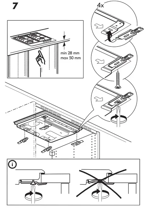 IKEA 002 780 74 SMÅKOKA Gas Hob Stainless Steel - Overview 14
