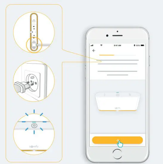 sOmfy TaHoma Switch Connected Controller - Plug