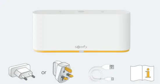 sOmfy TaHoma Switch Connected Controller - content