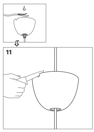 IKEA 403.942.84 VÄXJÖ Ceiling Lamp fig13
