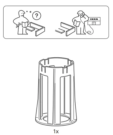 IKEA 403.942.84 VÄXJÖ Ceiling Lamp fig2