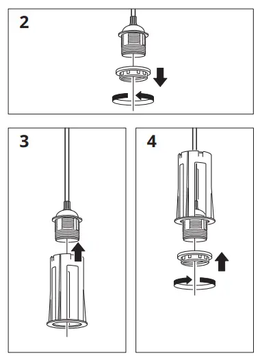 IKEA 403.942.84 VÄXJÖ Ceiling Lamp fig5