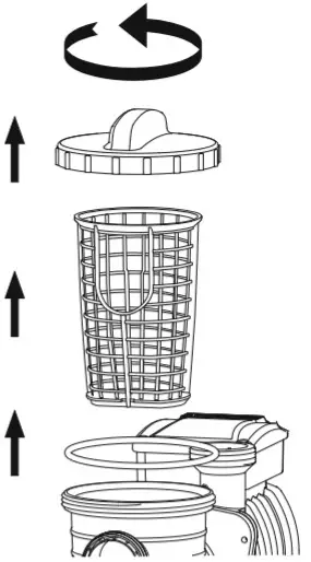 Bestway 58500E Flowclear Pool Pump - CLEANING