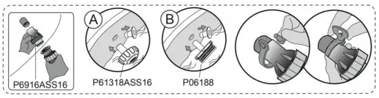 Bestway 58500E Flowclear Pool Pump - FOR POOL WITH 32 MM VALVES