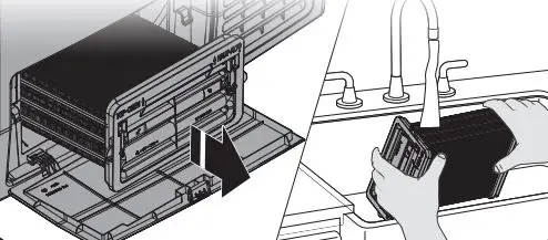 Whirlpool WCD5090JWH Compact Dryer User Guide - RINSE CONDENSER ONCE A MONTH