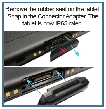 GAMBER JOHNSON ET5X 10 Inch 2-In-1 Attachable Keyboard FIG 2