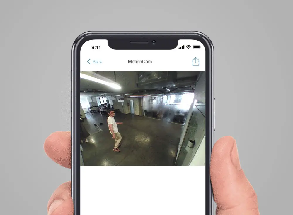 AJAX AJ MOTIONCAM W MotionCam Wireless Motion Detector- Operating Principle