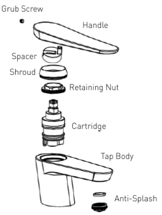 BRISTAN CLR BASNW C Claret Tap Range - fig6