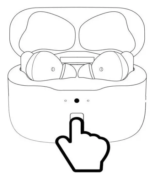 Shenzhenshi Youguangxin Keji Kaifa Youxian Gongsi F02 True Wireless Earbuds Instructions - Connect a new mobile device