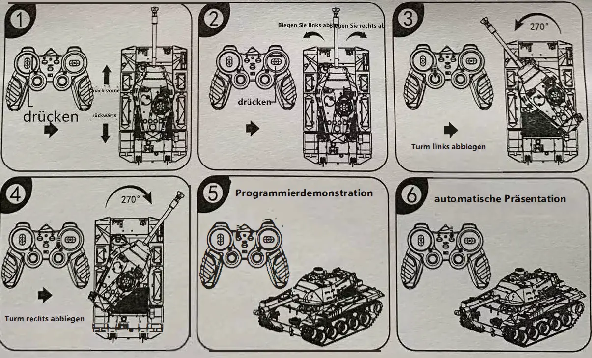 Shenzhen Huan Qiu Trading Development TK0001 RC Tank Toy fig2