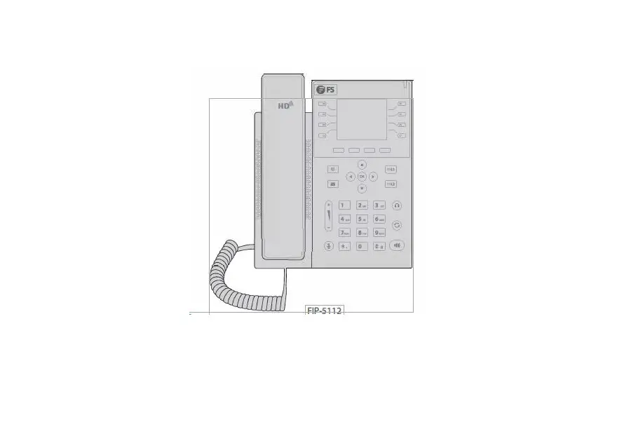 Fs Fip-5112 Volp Phones With 2.8 Inch Color Lcd User Guide