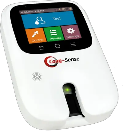 Coag-Sense PT2 Prothrombin Time (PT) INR Monitoring System