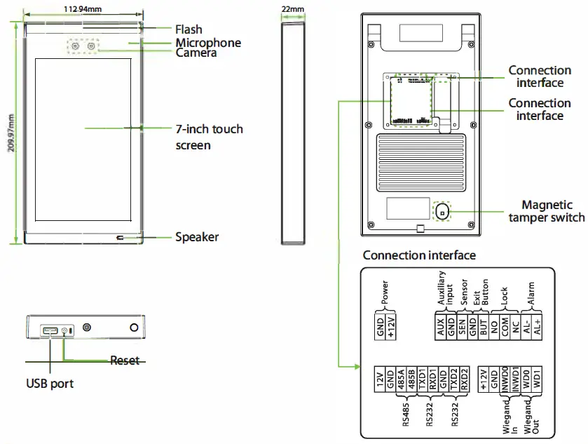 ZKTeco LockerPad-7B Intelligent Locker System 1