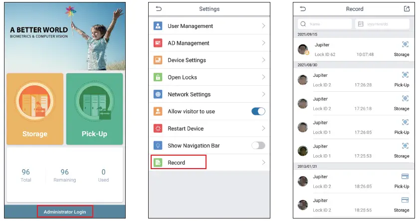 ZKTeco LockerPad-7B Intelligent Locker System 8