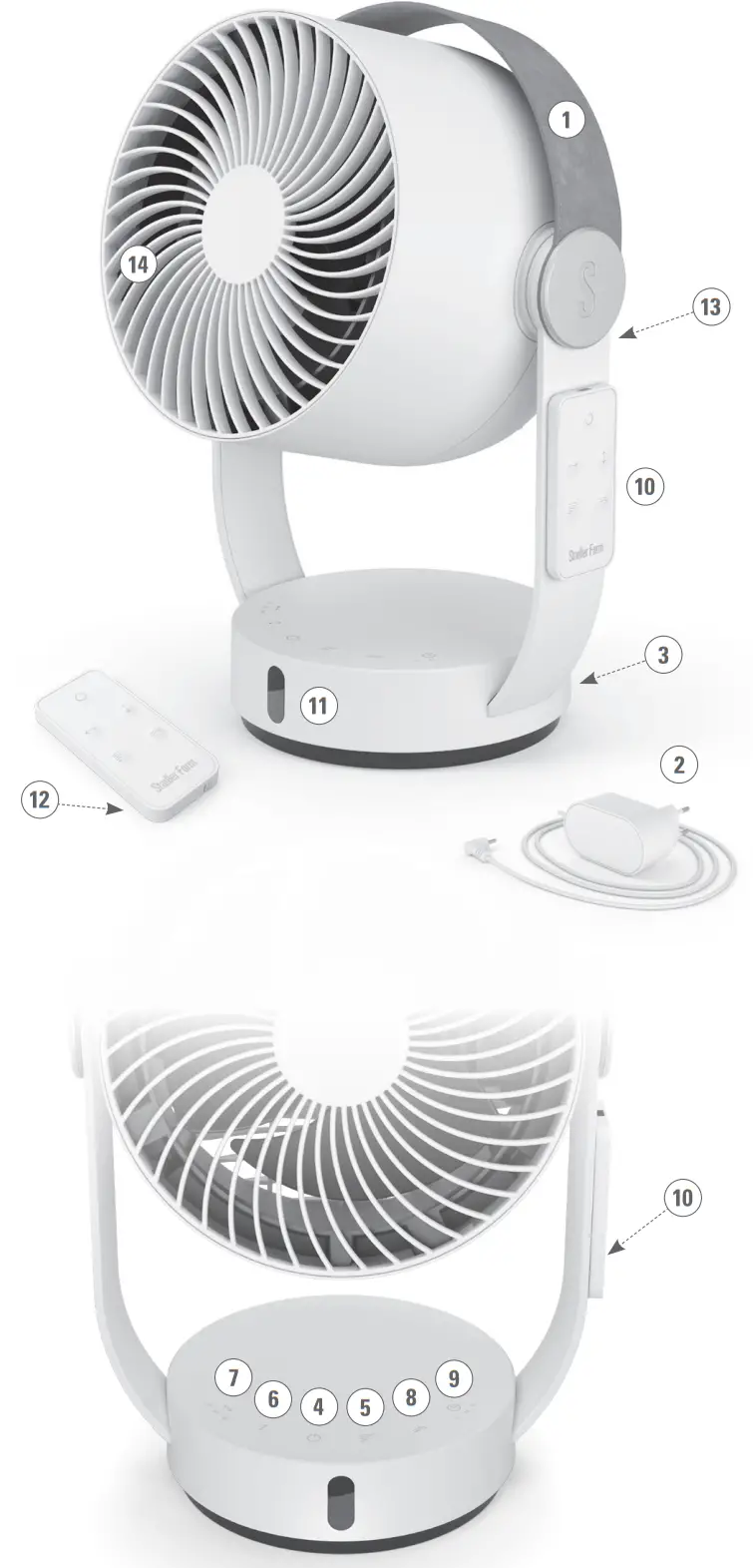 Stadler Form Leo 3D Air Circulator - fig